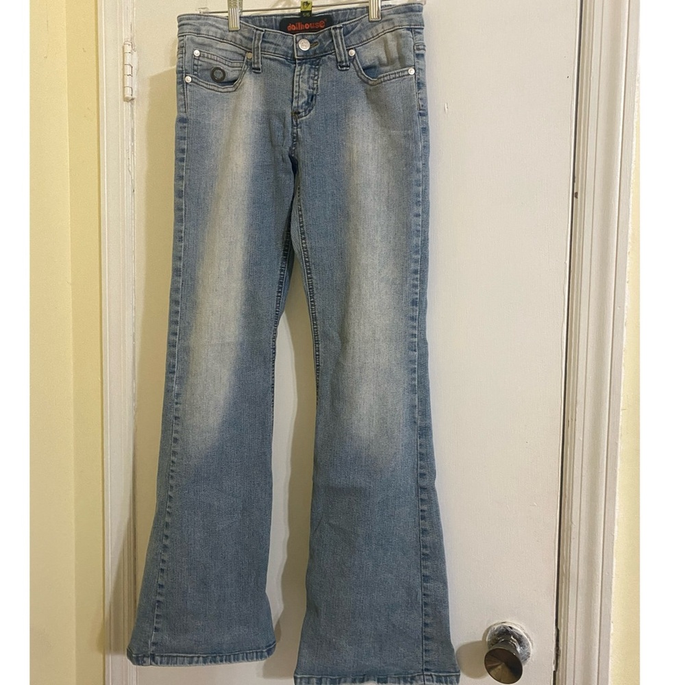 Y2k dollhouse denim flare jeans size 5/6